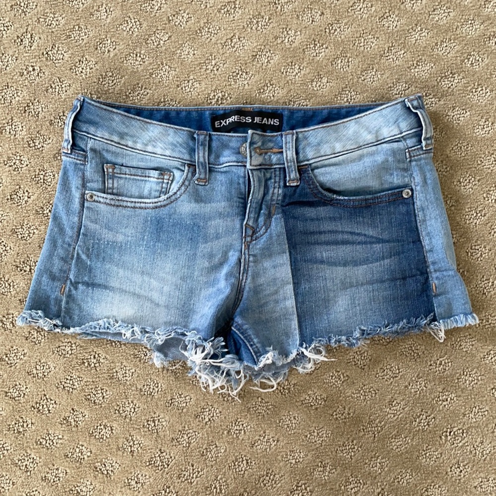Express Jean Shorts Size 0